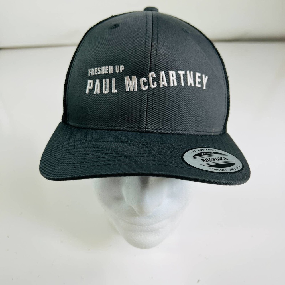 Freshen Up Tour Paul Mccartney Mens Classics Trucker Cap Embroidered‎ New
